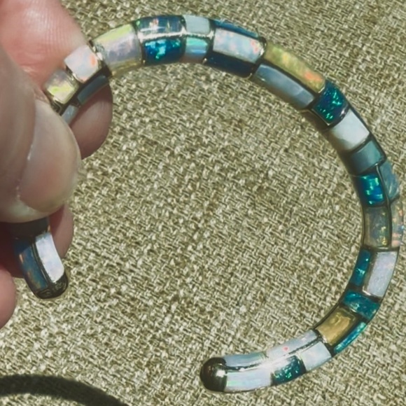 Marla Aaron Jewelry - Marla Aaron Opal Inlay Cuff